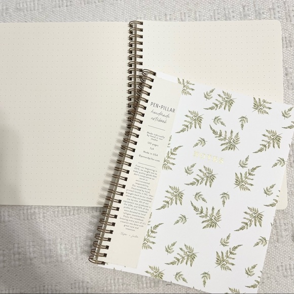 Other - NWT Fern Notebook-dotted